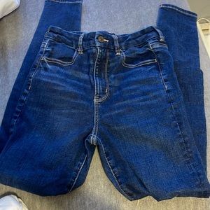 american eagle curvy super hi rise jegging